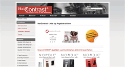Desktop Screenshot of haircontrast.de