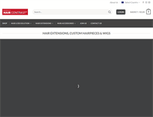 Tablet Screenshot of haircontrast.com